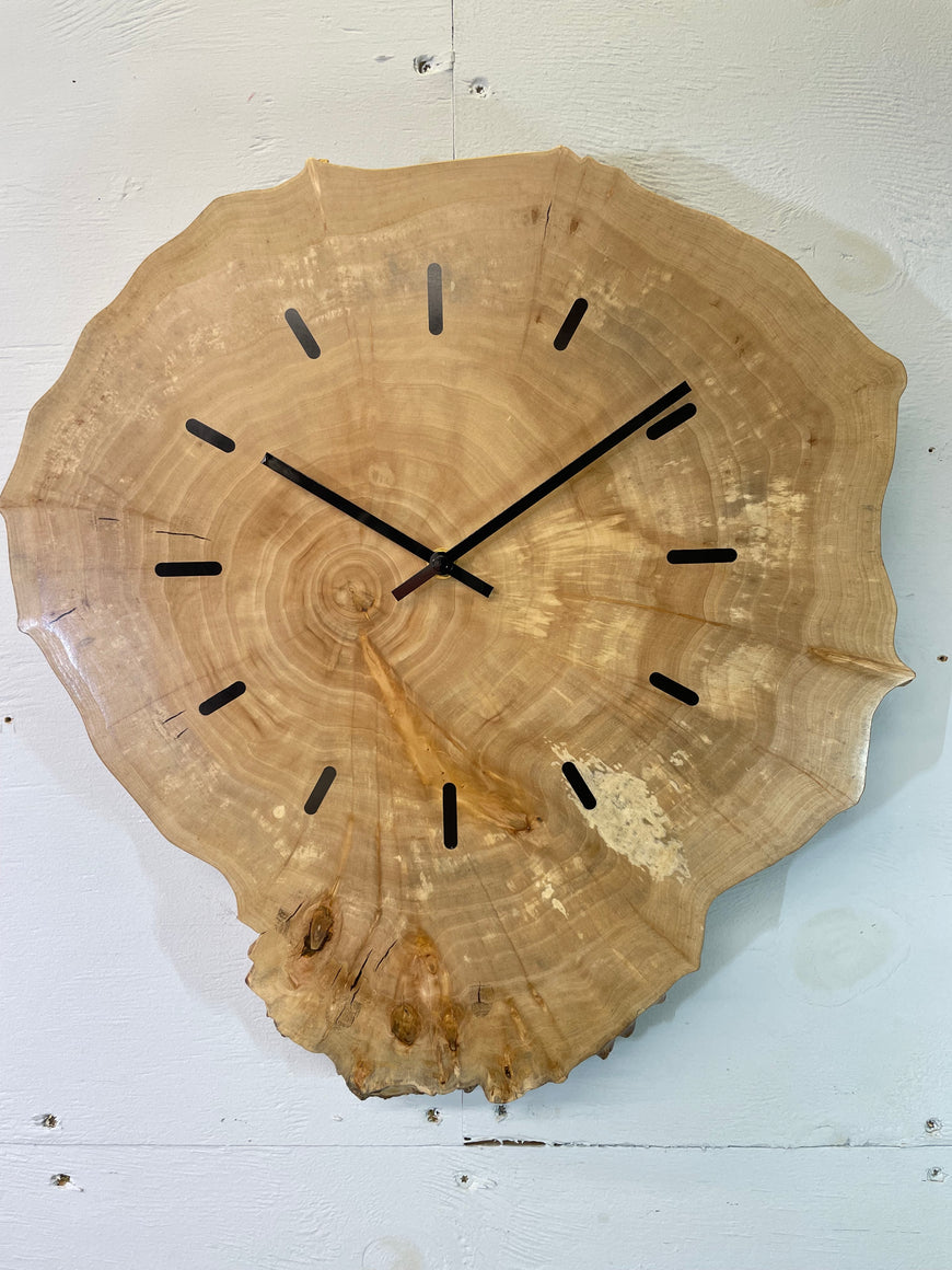Large Wooden Wall Clock