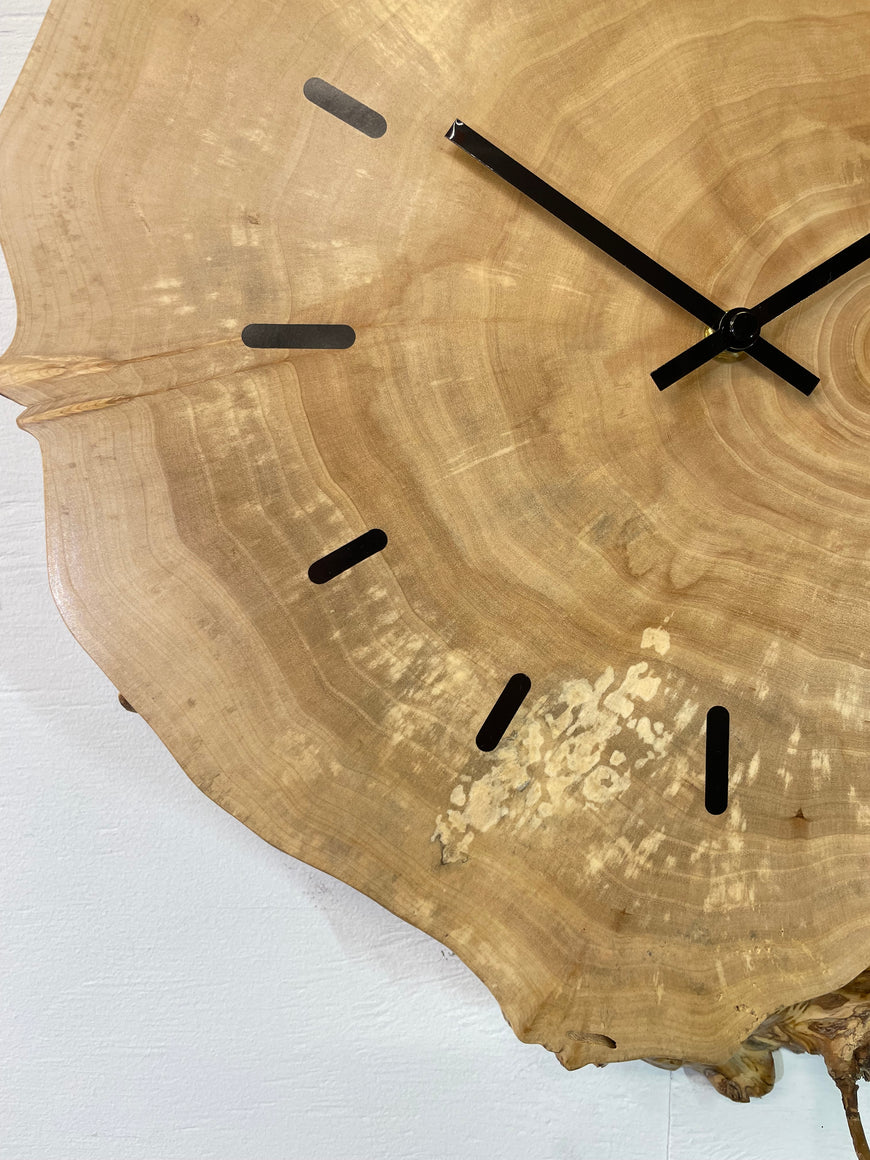 Large Wooden Wall Clock
