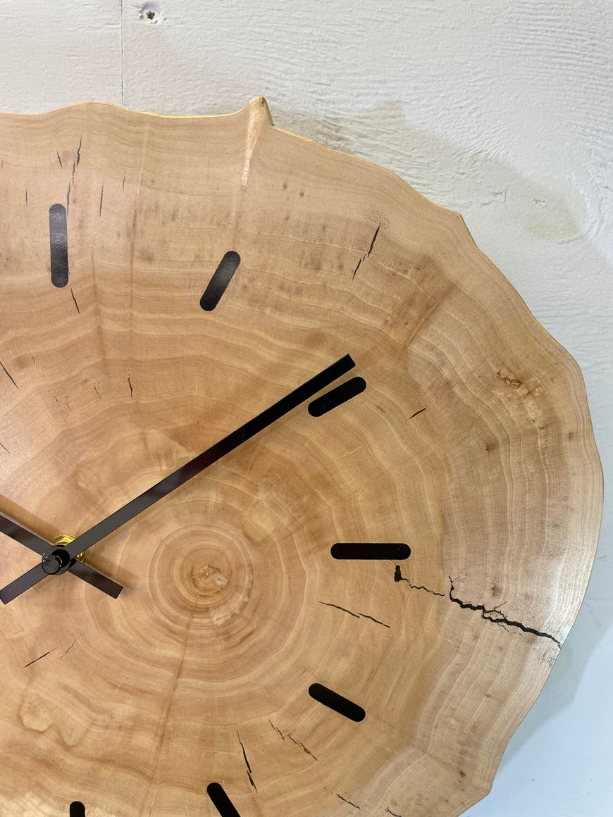 Large Wooden Wall Clock