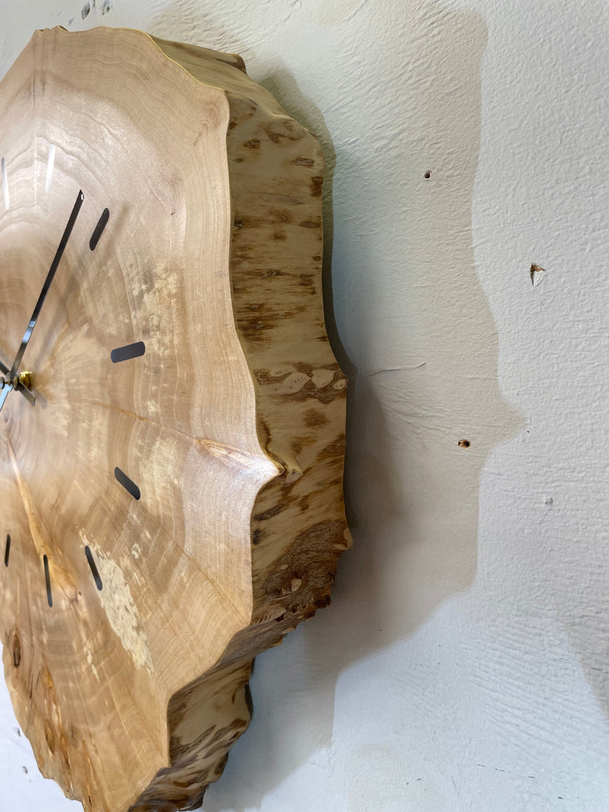 Large Wooden Wall Clock