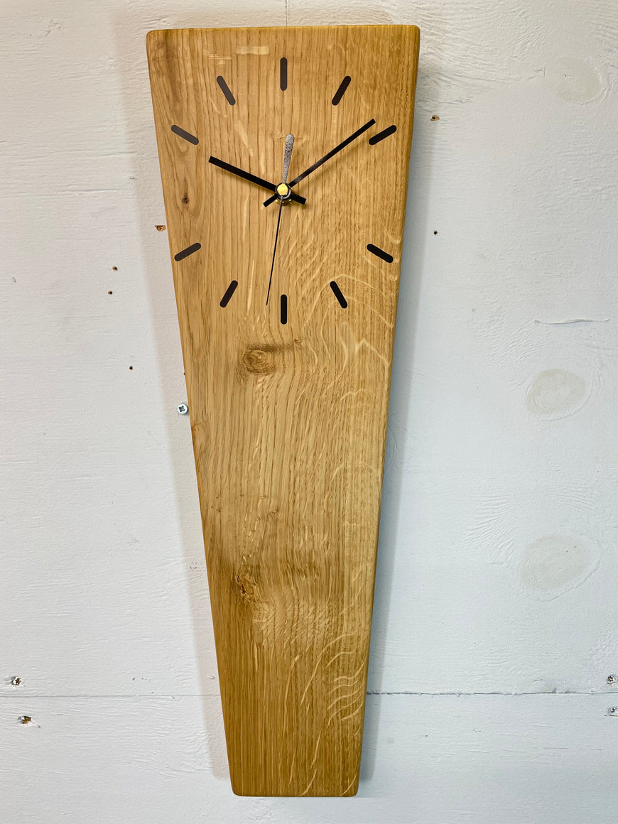 Wooden Wall Clock, English Oak