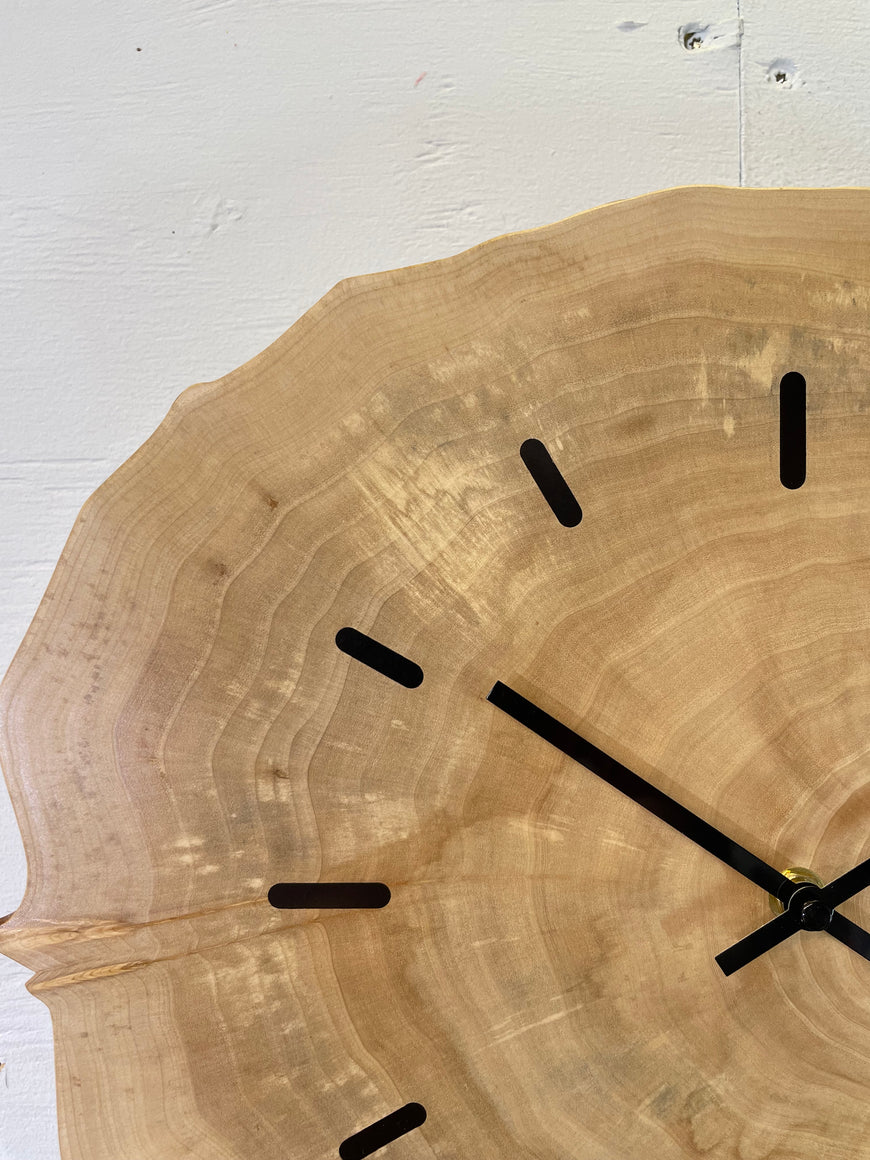 Large Wooden Wall Clock