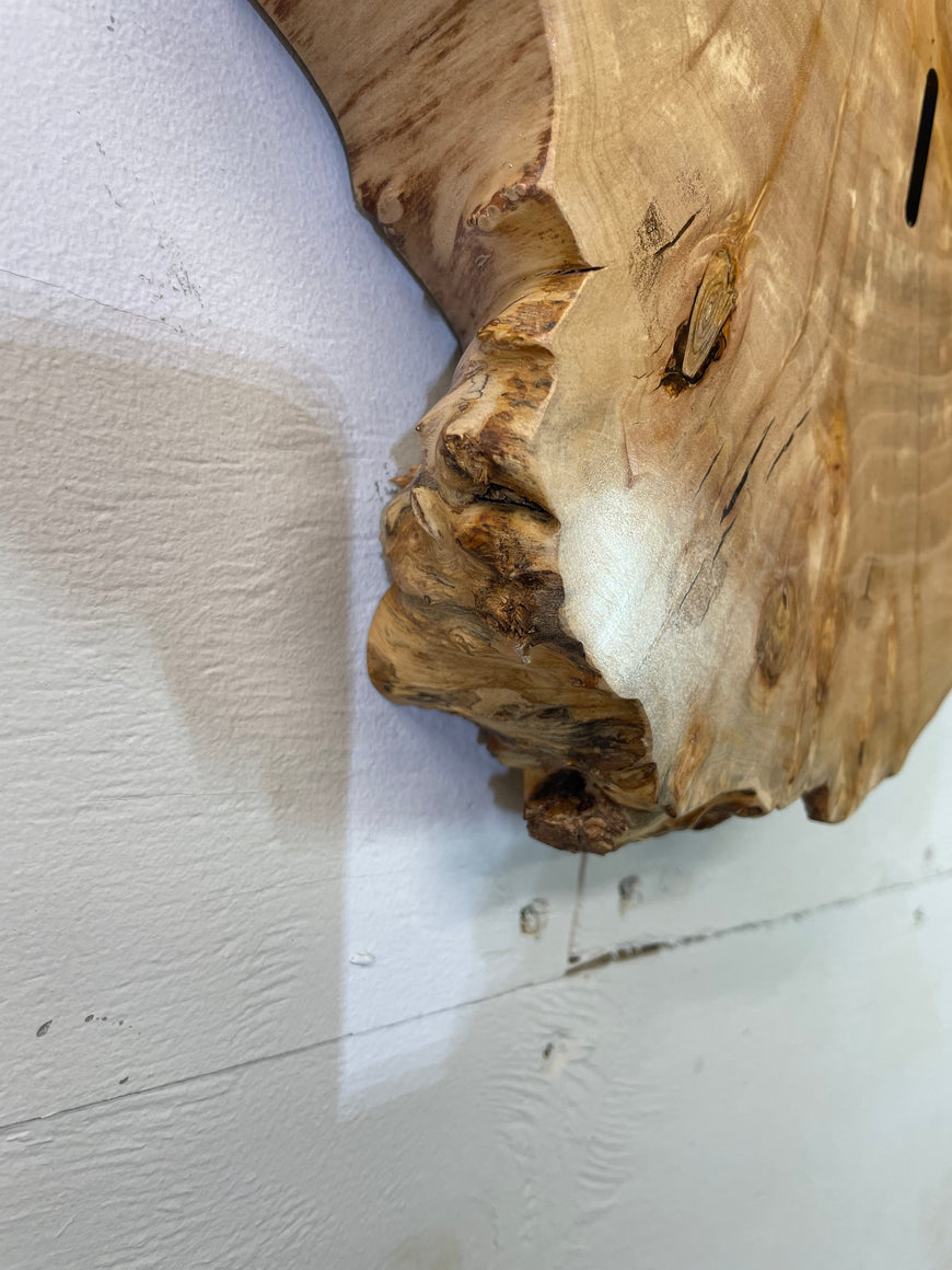 Large Wooden Wall Clock