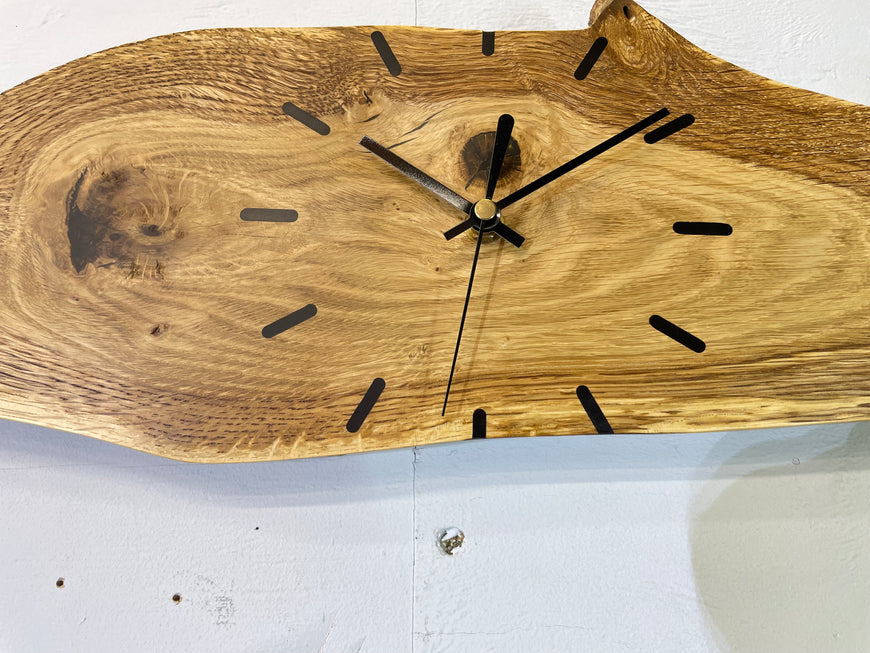 English Oak Wooden Wall Clock