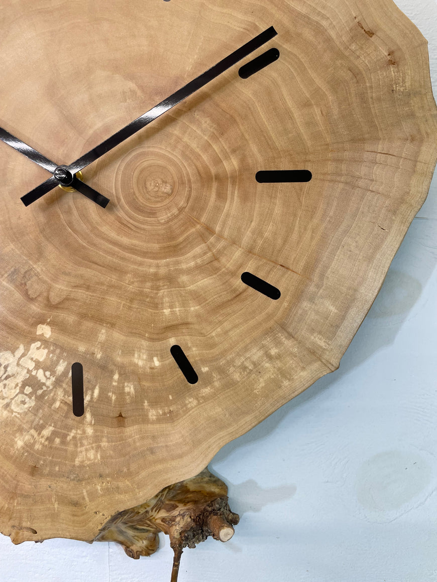 Large Wooden Wall Clock