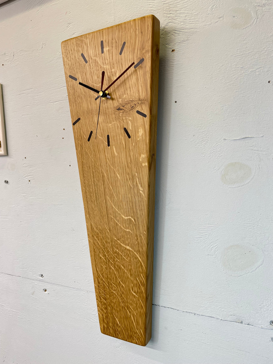 Wooden Wall Clock, English Oak