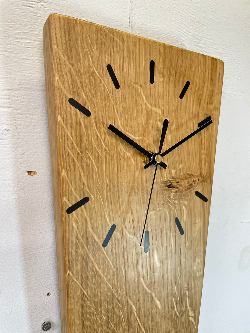 Wooden Wall Clock, English Oak
