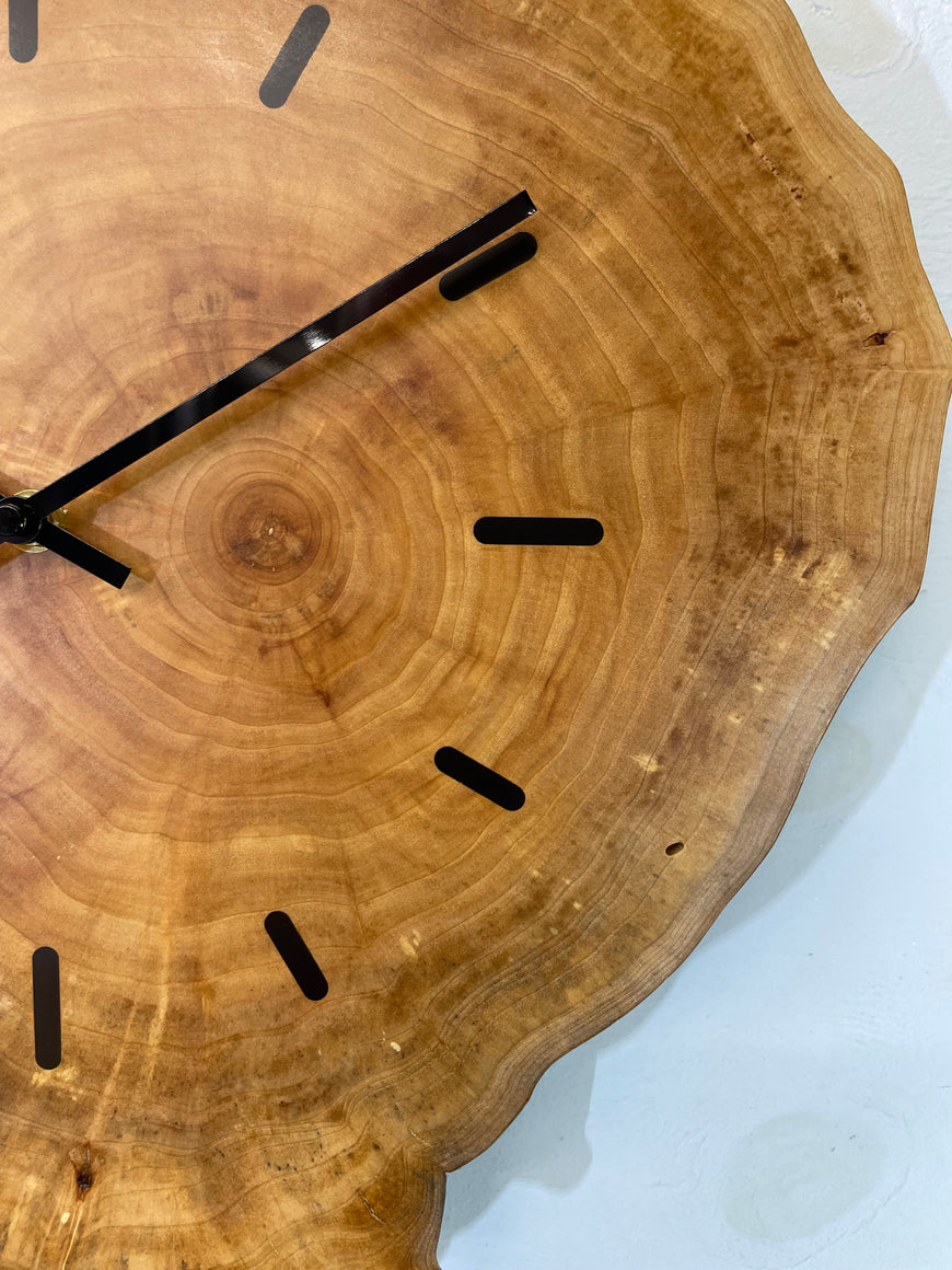 Large Wooden Wall Clock
