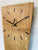 Wooden Wall Clock, English Oak