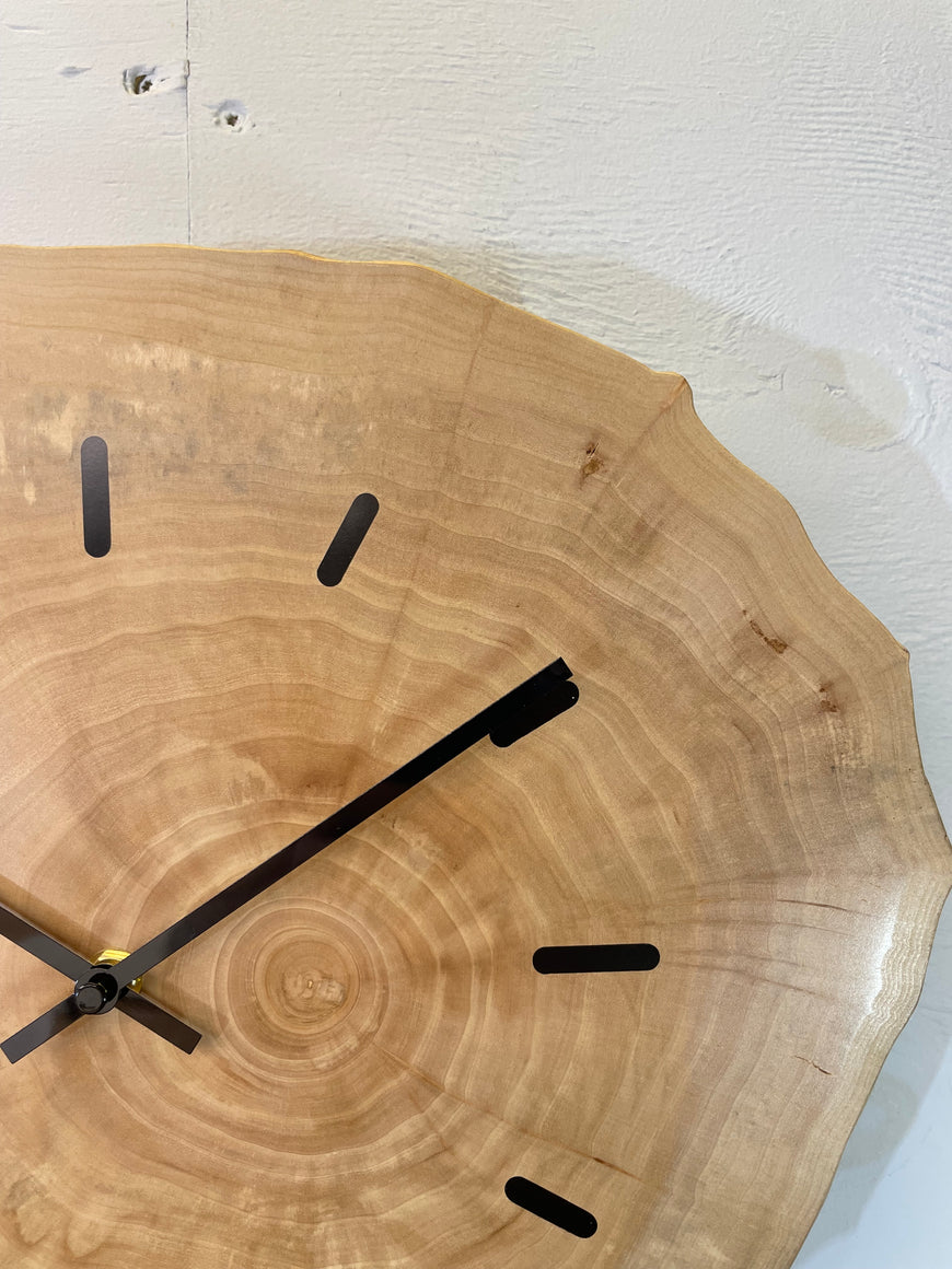 Large Wooden Wall Clock