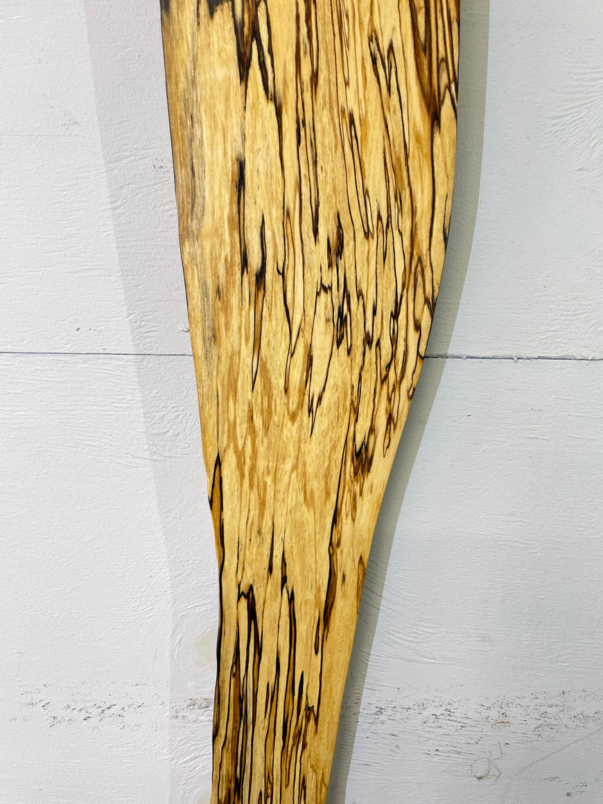 Spalted Silver Birch Wooden Wall Clock