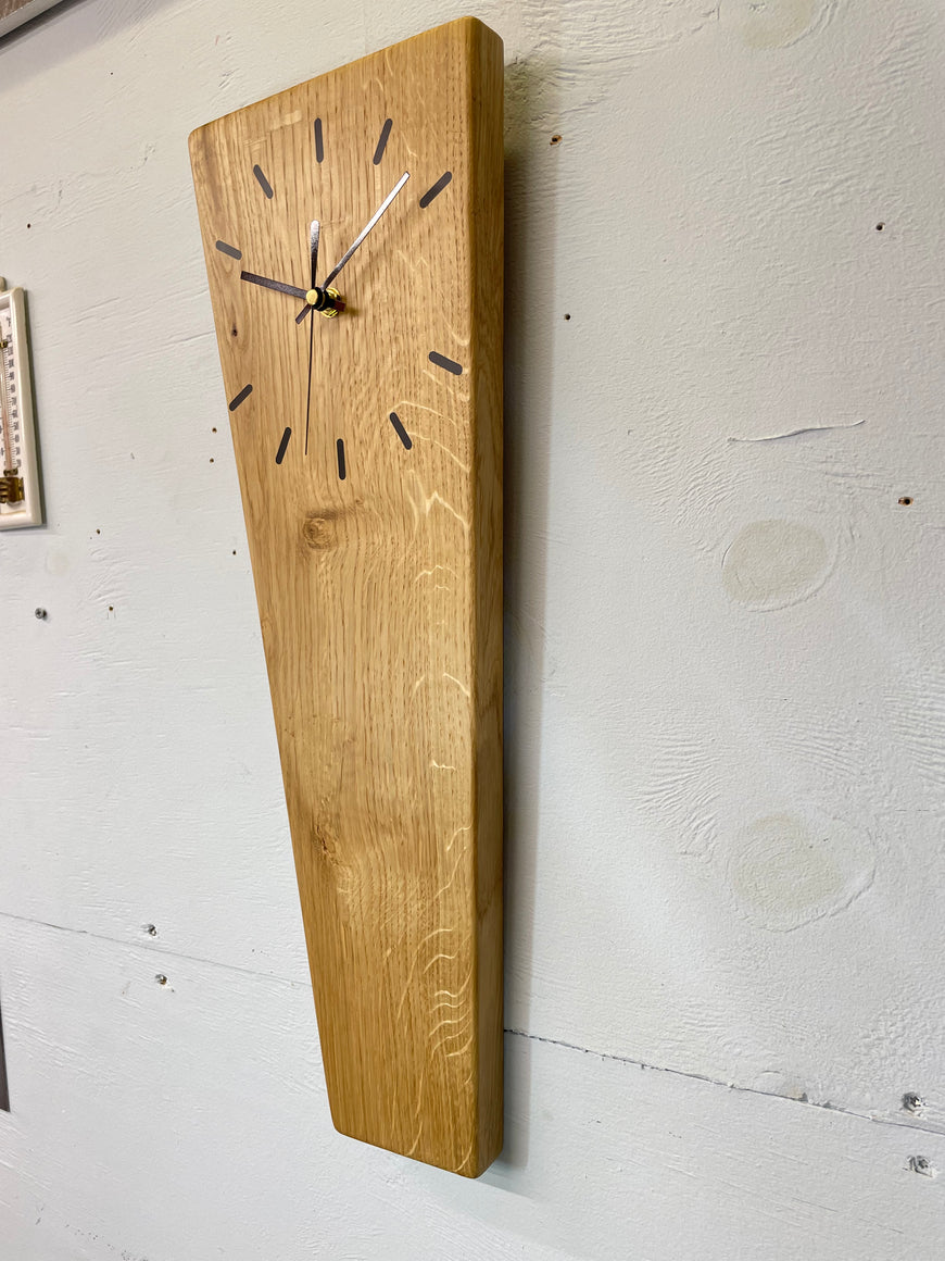 Wooden Wall Clock, English Oak