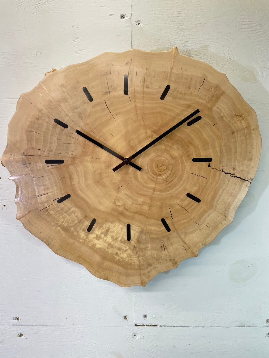 Large Wooden Wall Clock
