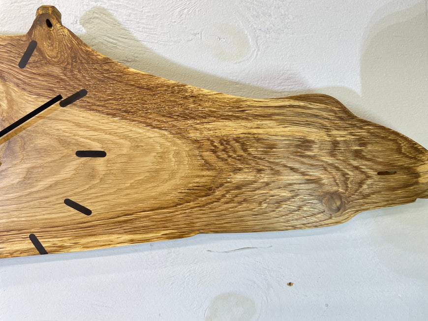 English Oak Wooden Wall Clock