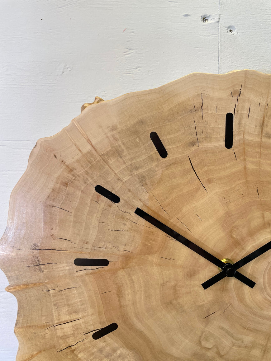 Large Wooden Wall Clock