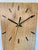 Wooden Wall Clock, English Oak