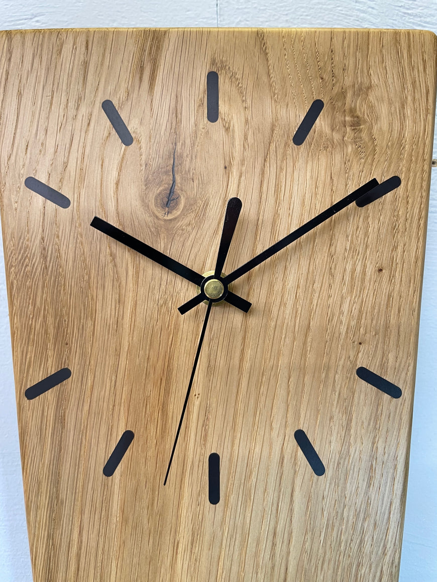 Wooden Wall Clock, English Oak