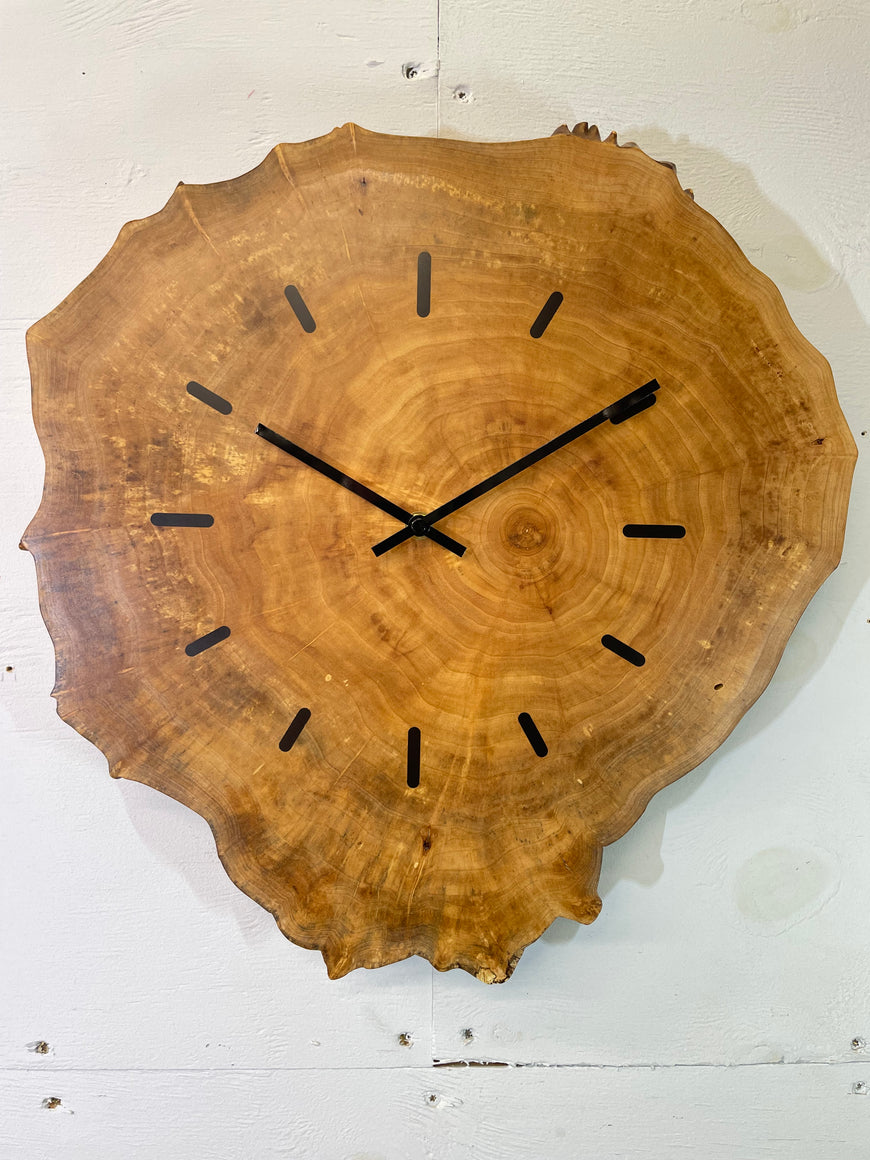 Large Wooden Wall Clock