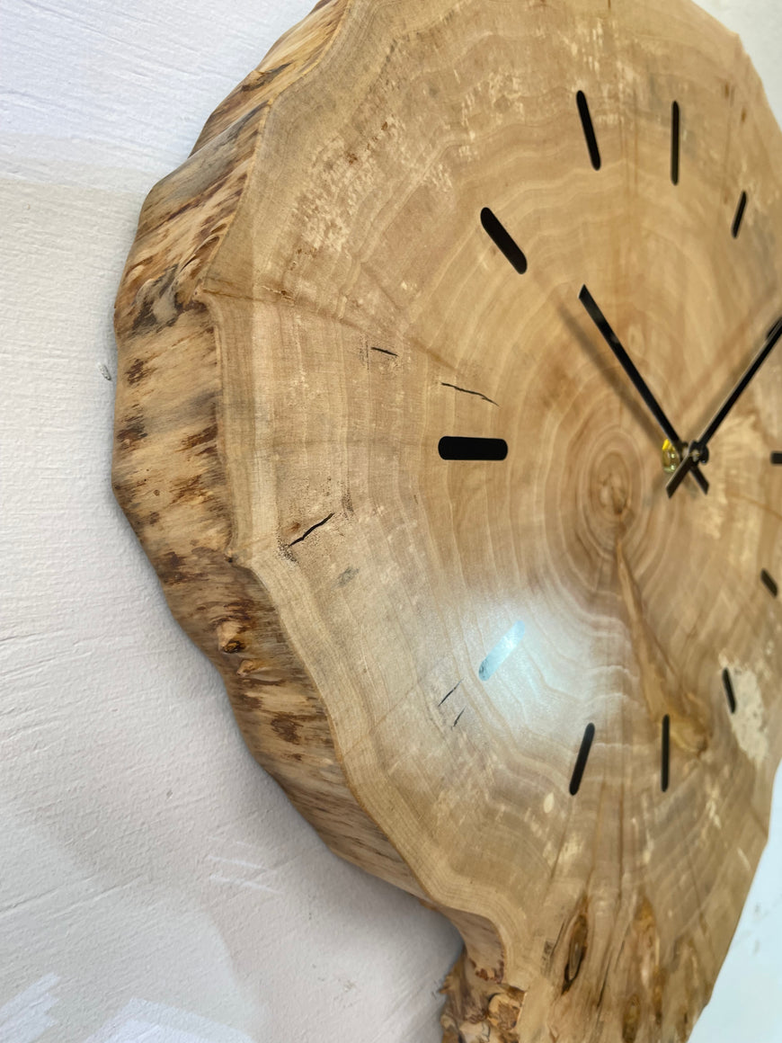Large Wooden Wall Clock