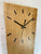 Wooden Wall Clock, English Oak