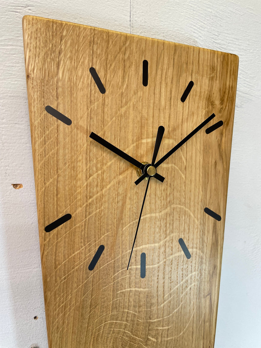 Wooden Wall Clock, English Oak