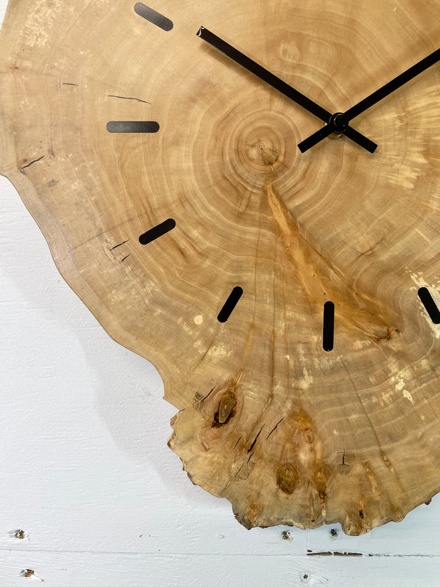 Large Wooden Wall Clock