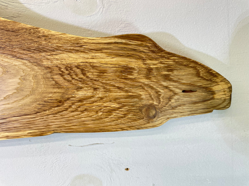 English Oak Wooden Wall Clock