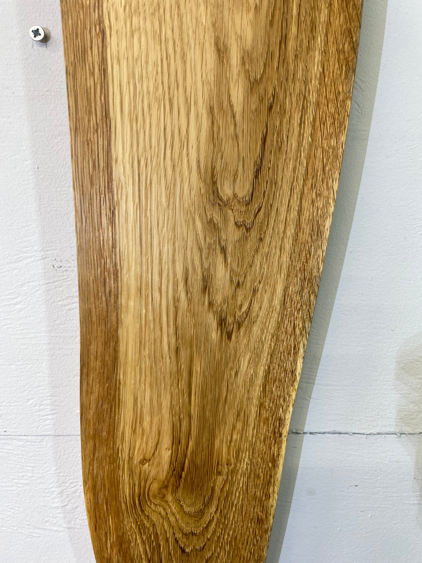 English Oak Wooden Wall Clock