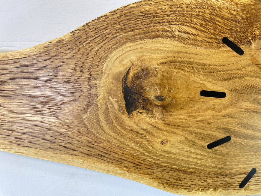 English Oak Wooden Wall Clock