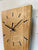 Wooden Wall Clock, English Oak