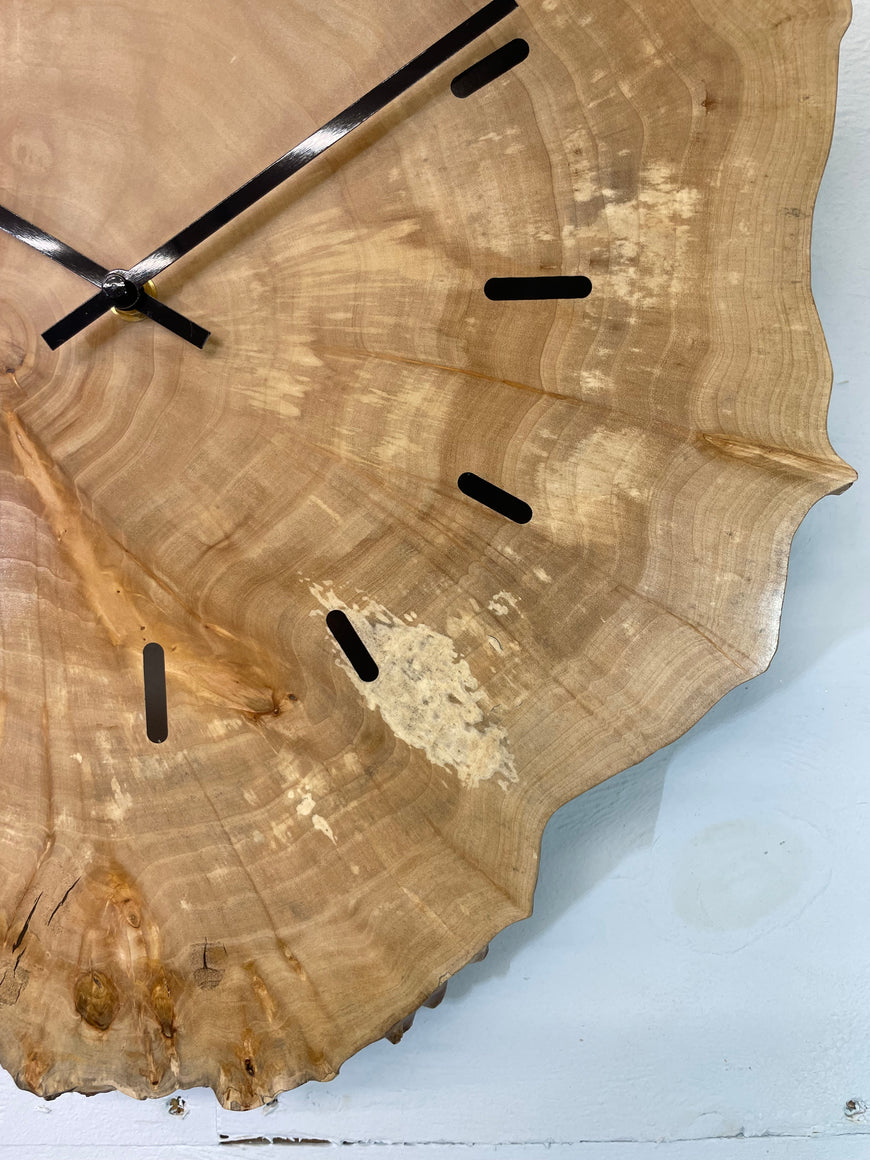 Large Wooden Wall Clock