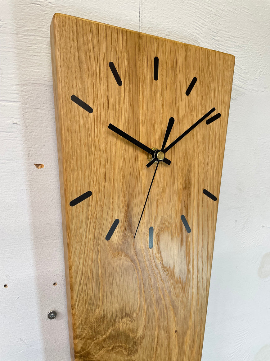 Wooden Wall Clock, English Oak