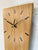 Wooden Wall Clock, English Oak
