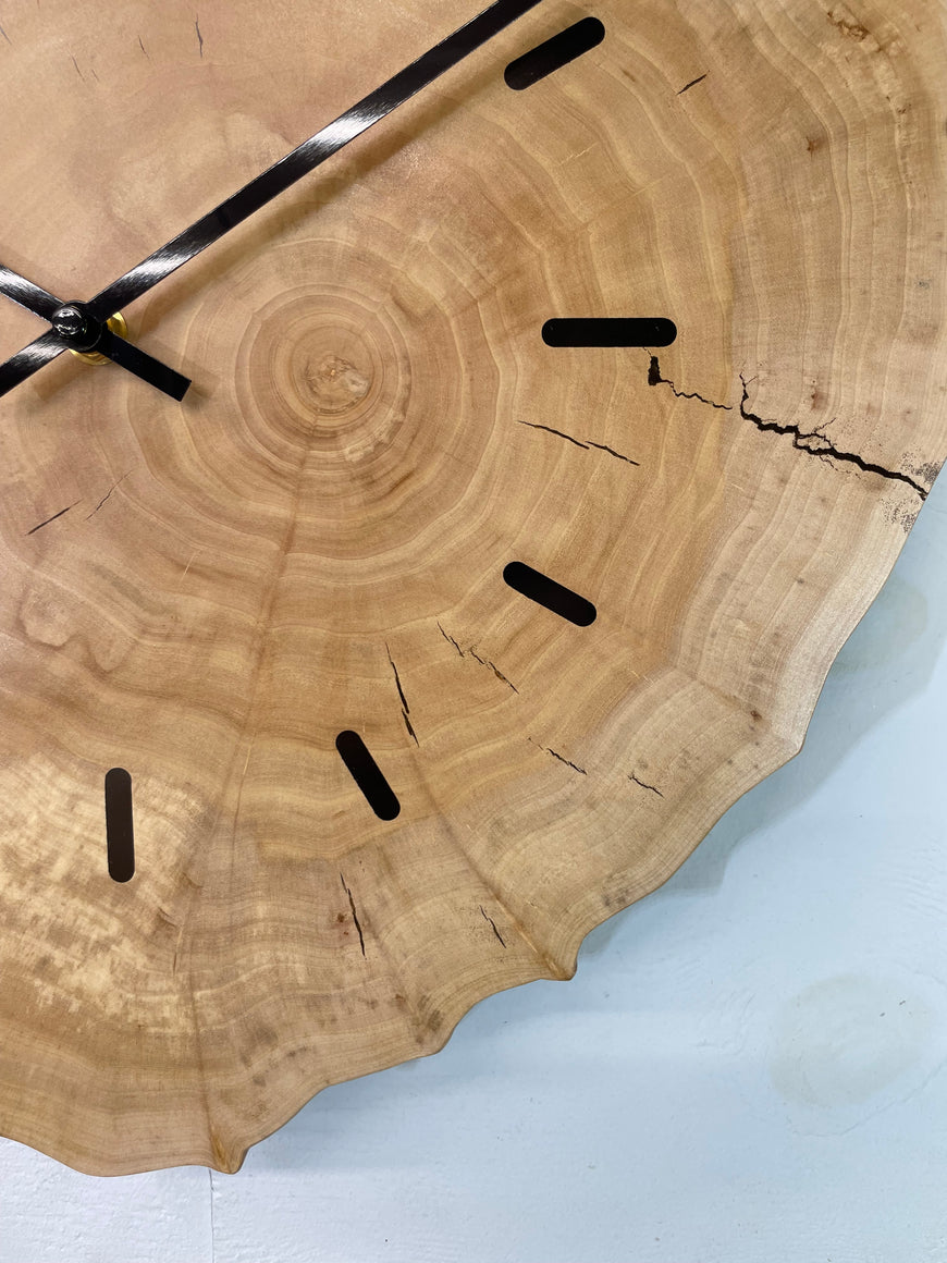 Large Wooden Wall Clock