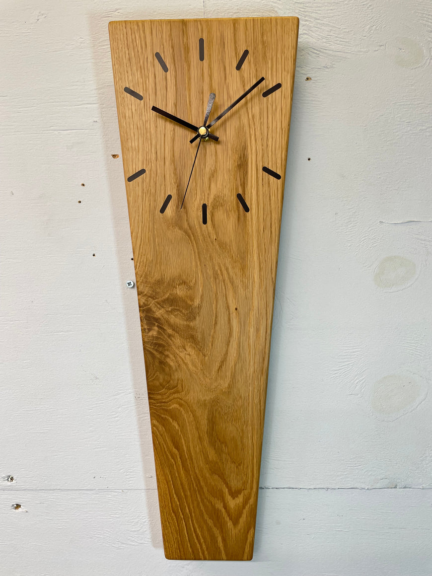 Wooden Wall Clock, English Oak