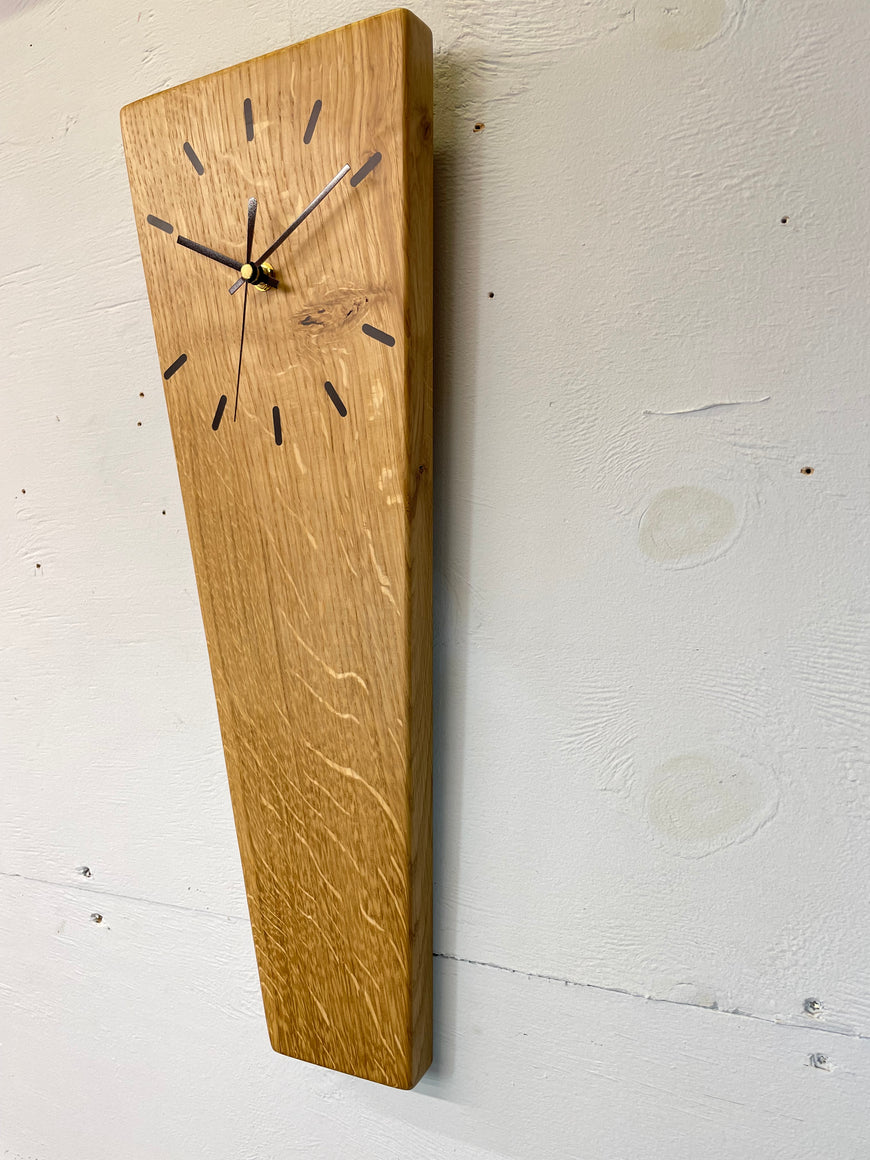 Wooden Wall Clock, English Oak