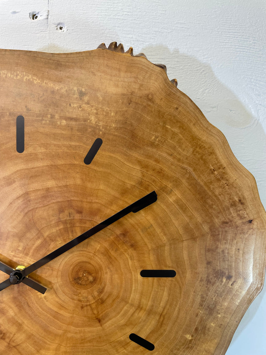 Large Wooden Wall Clock