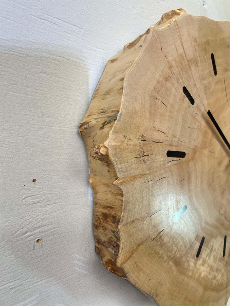Large Wooden Wall Clock
