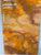 Narrow Brown and Orange Abstract Resin Wall Clock