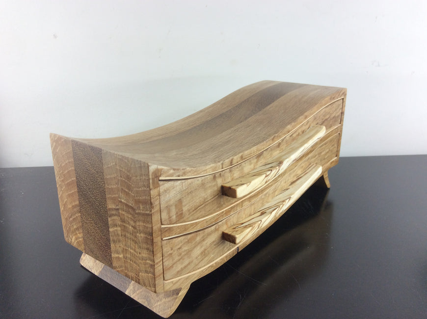 Funky Wavy Top Jewellery Box