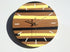 Yellow and Black Wooden Clock