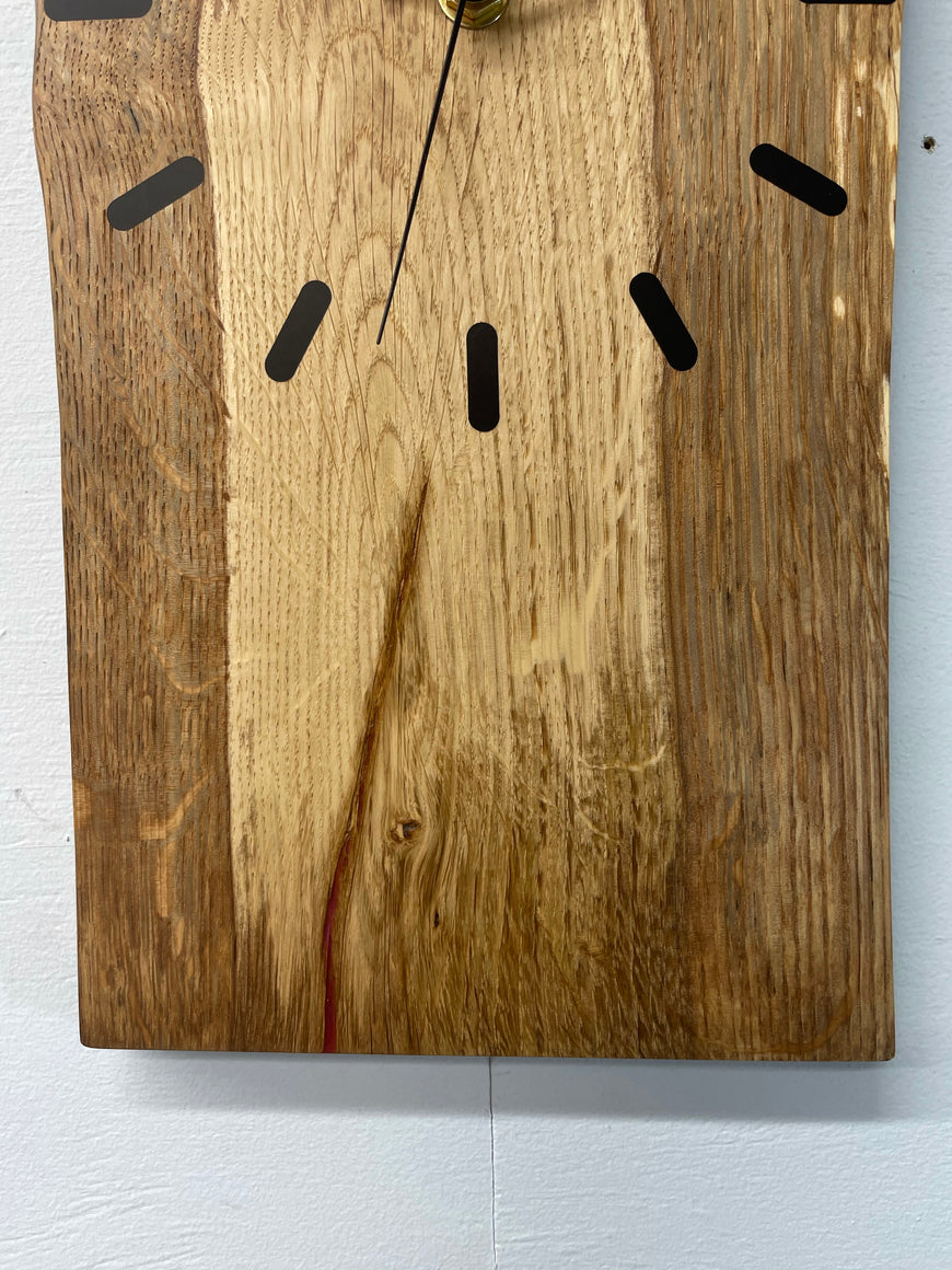 English Oak Wall Clock