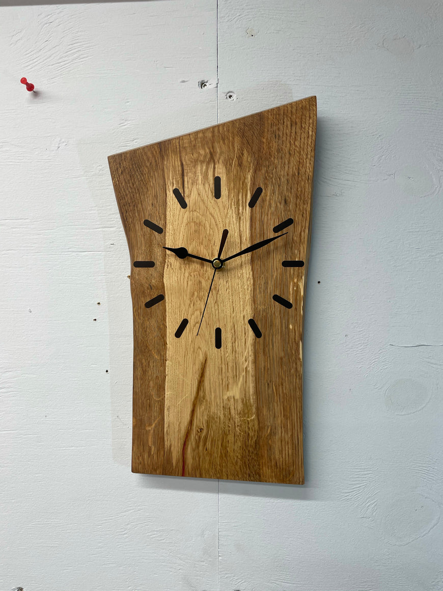 English Oak Wall Clock