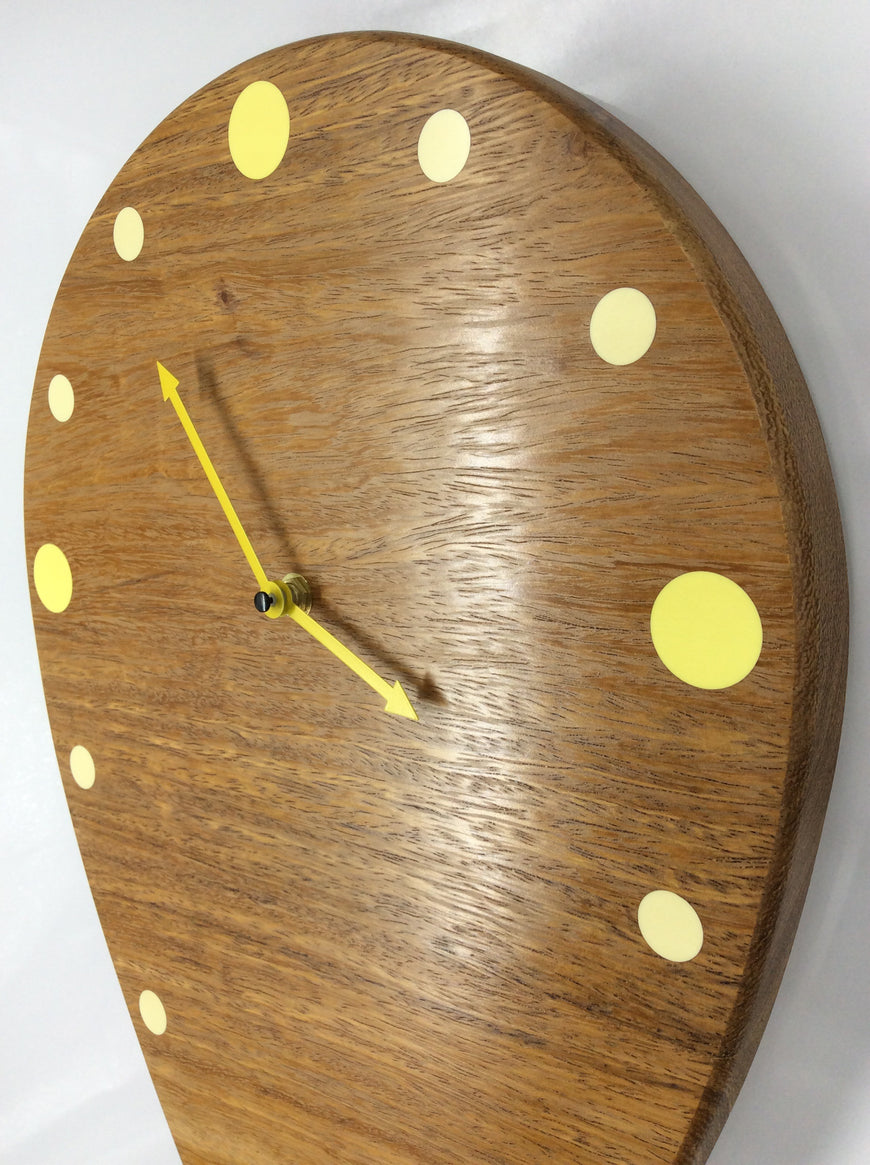 Mango Wood Wall Clock