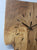 Live Edge English Oak Wall Clock