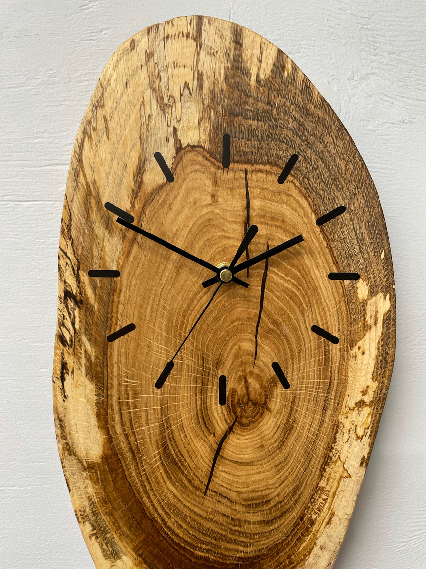 English Oak Wall Clock