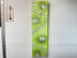 Pale Green Abstract Resin Wall Clock