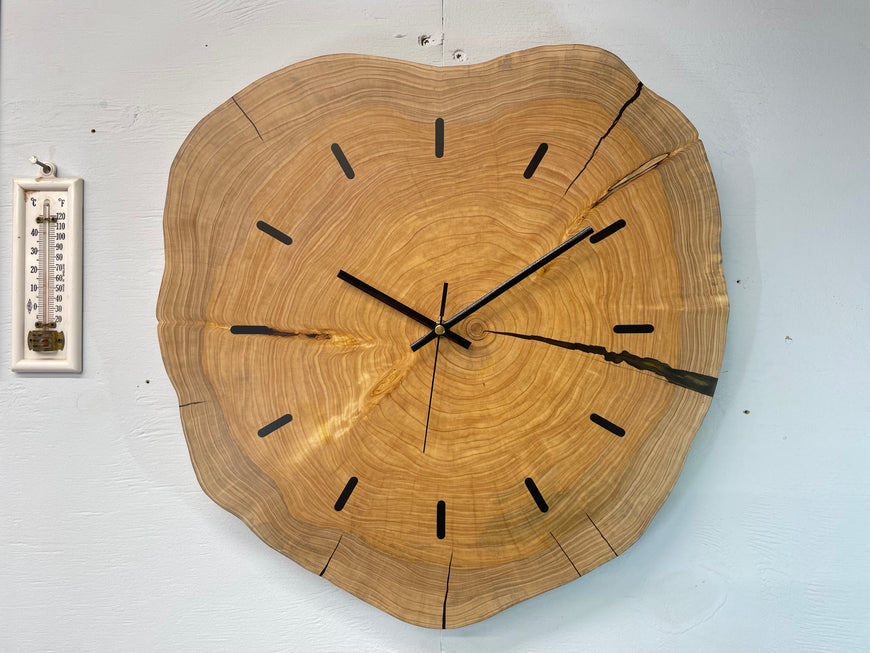 Large Wooden Wall Clock