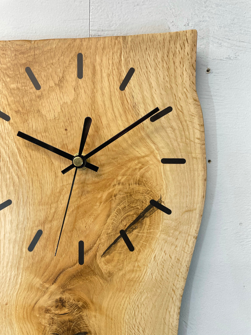 English Oak Wall Clock