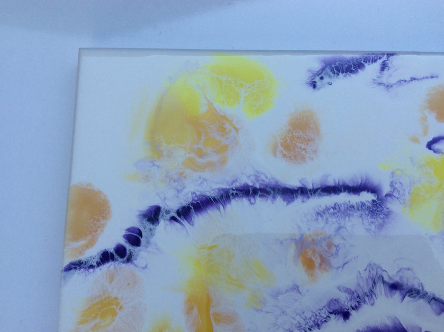 Purple lightning, Abstract Art, Contemporary Art, Modern painting